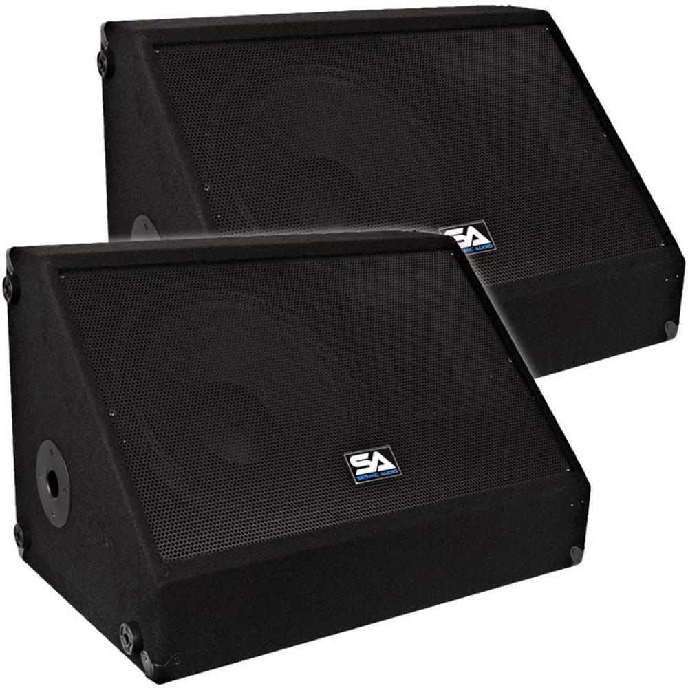 Pro Audio Passive Monitors PA DJ Floor, Stage, and Studio Seismic Audio