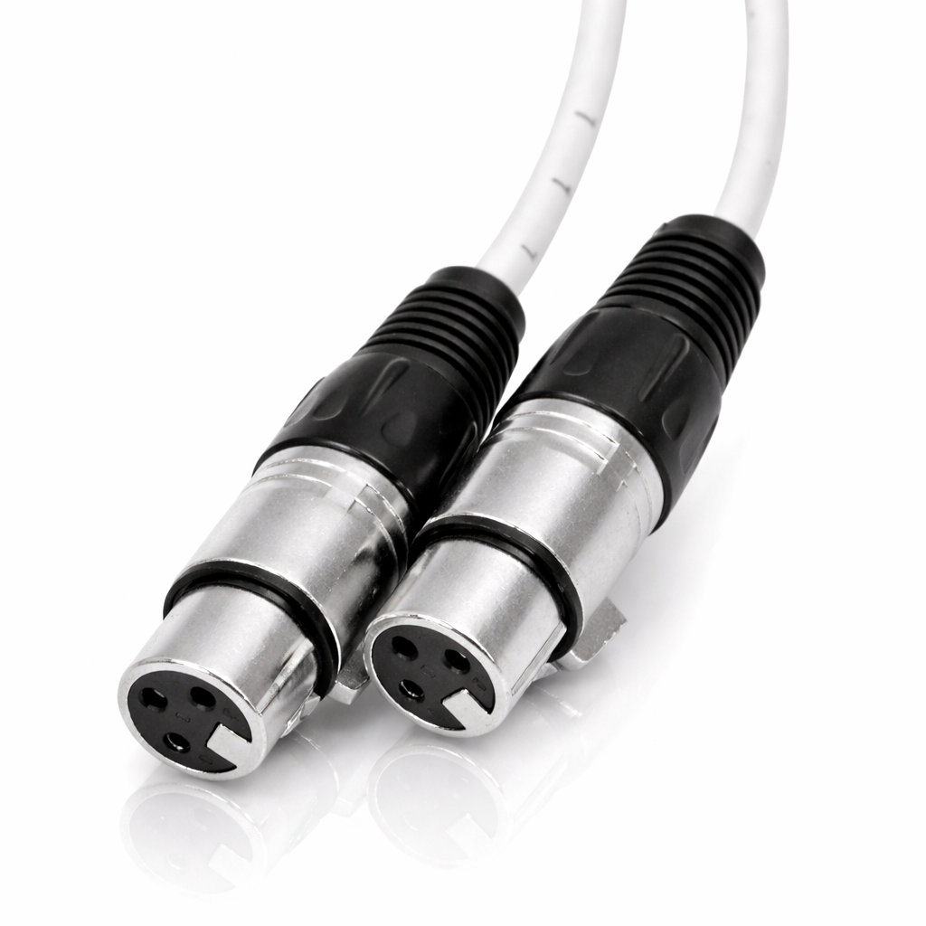 2 Channel XLR Colored Snake Cable | 15 Feet | Seismic Audio