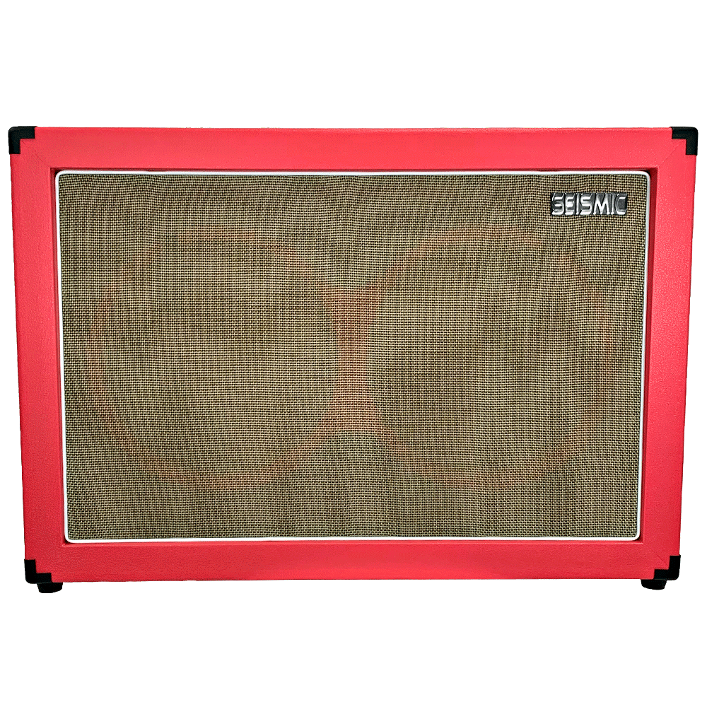 Red Tolex Guitar Cabinet | Contemporary 2x12