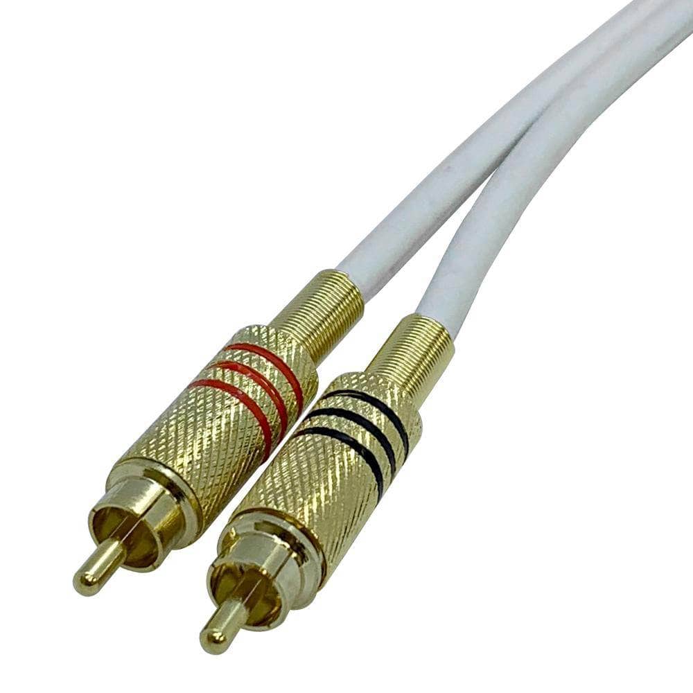 Câble Audio Numérique RCA Mâle Vers RCA Mâle 2m Plaqué Or - Neuf - Compatible 5.1/7.1