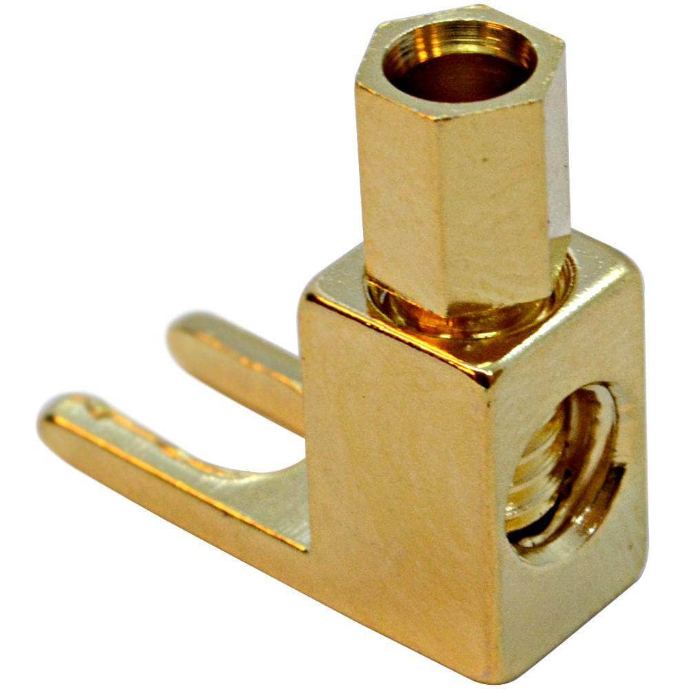 Connettori A Forcella Y Per Diffusori HiFi – 4 Pezzi, Saldabili, In Rame, Diametro 4.2mm Per Cavi Audio