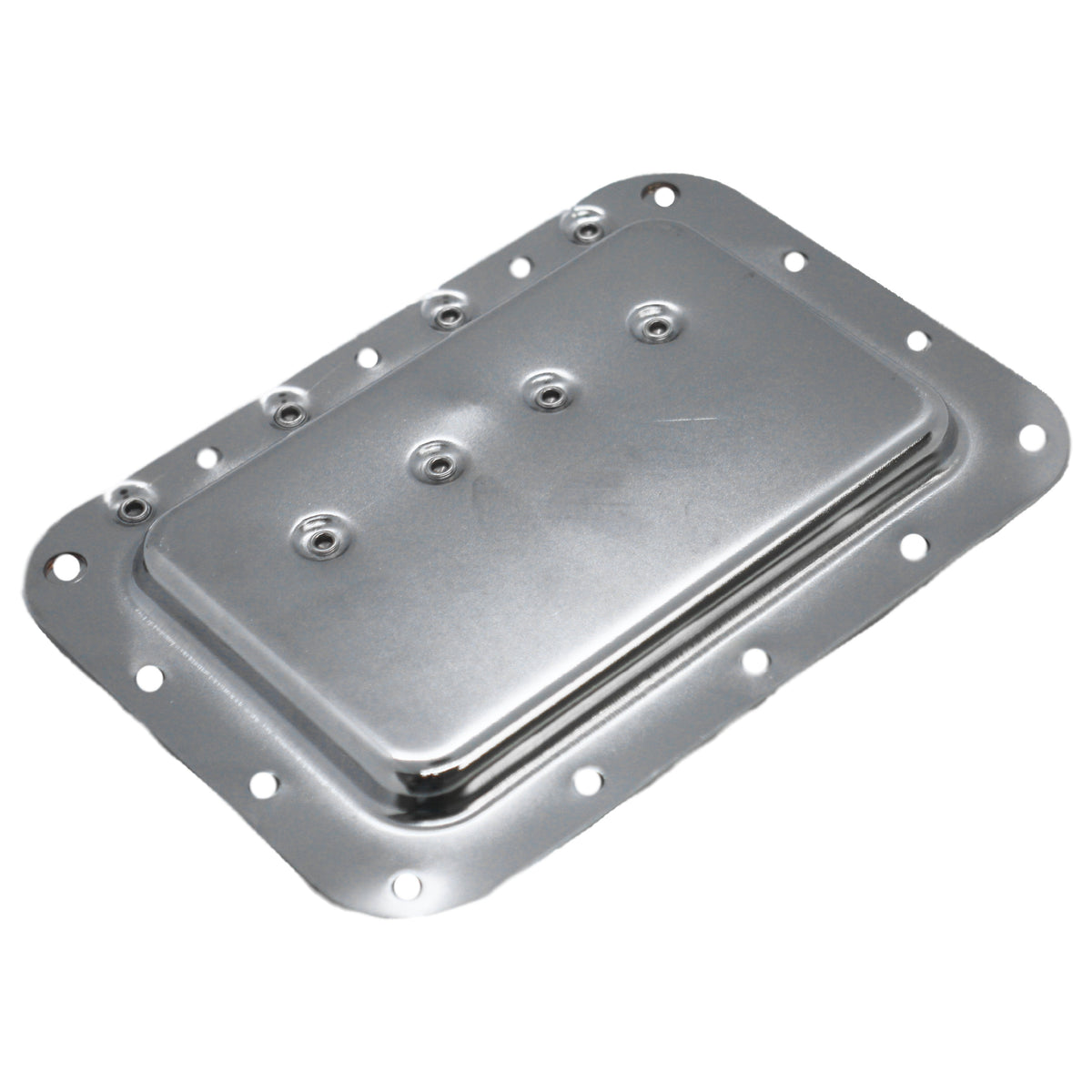 Large Chrome PA DJ Speaker Mid-Size Recessed Spring Loaded Handle