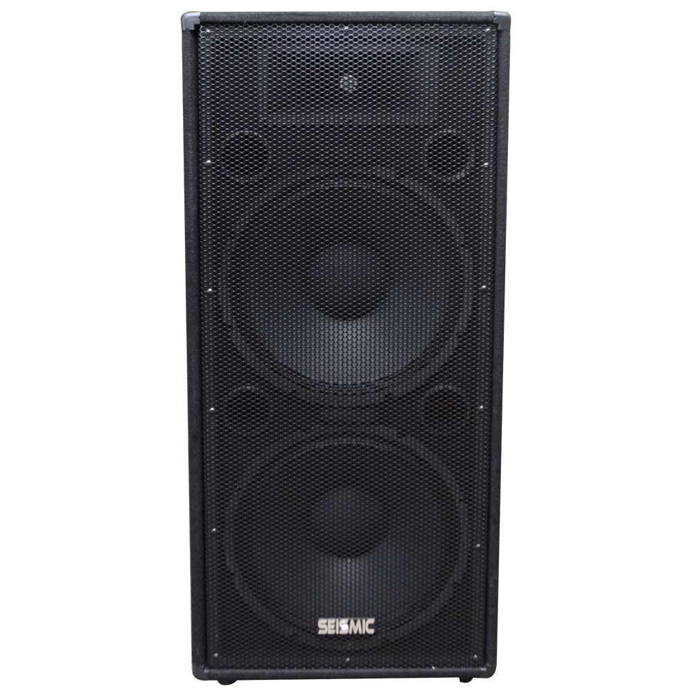 Premium Dual 15 Inch PA Speaker | Wheel Kits and Handles for easy
