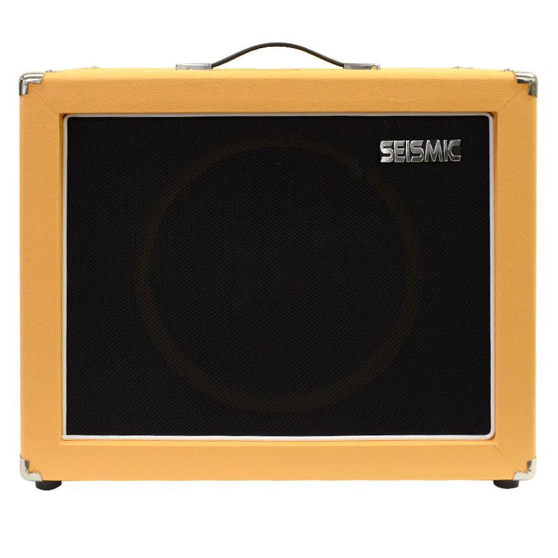 Empty Guitar Cabinet | Orange Tolex guitar cabinet | Black Cloth