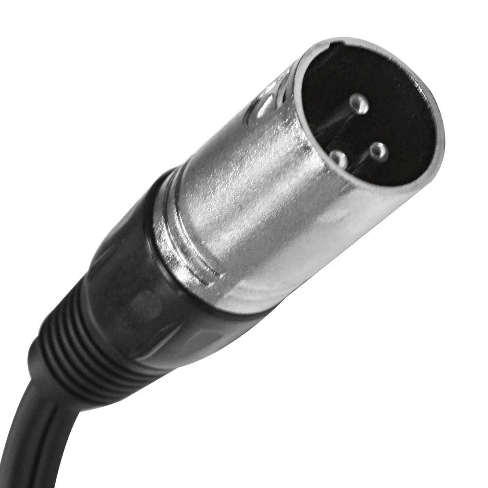 SA-Y6 | 6 Inch Splitter Cable | 1 XLR Male to 2 RCA Male | Y Cable