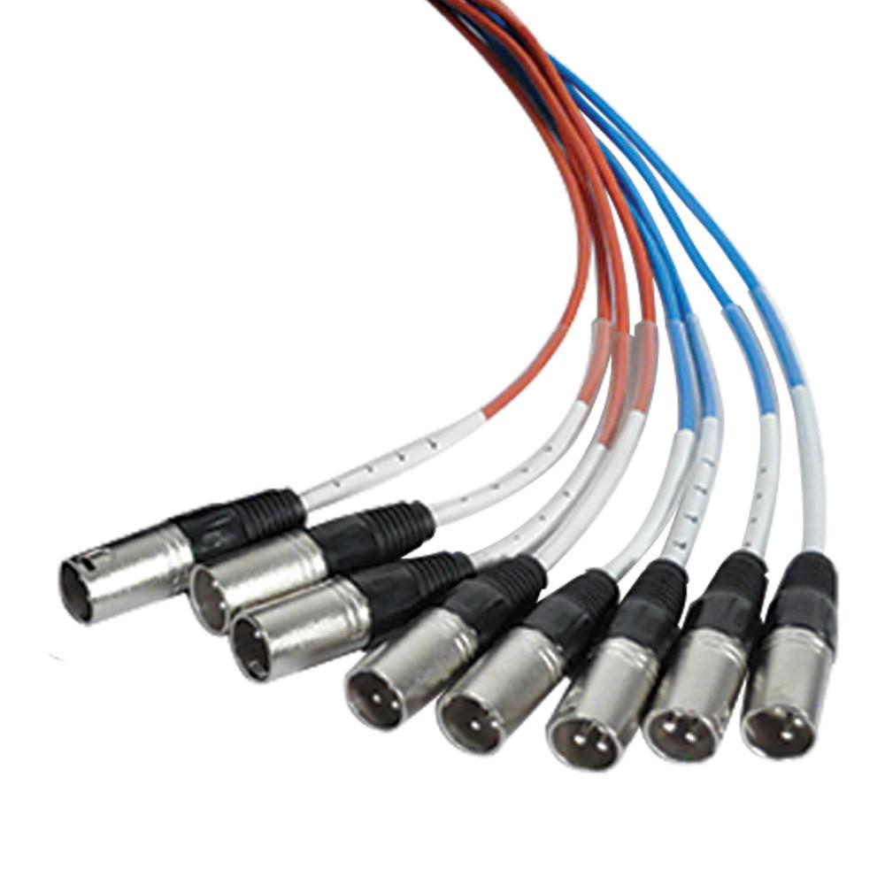 8 Channel Drop Snake Cable - 50 Foot | Seismic Audio