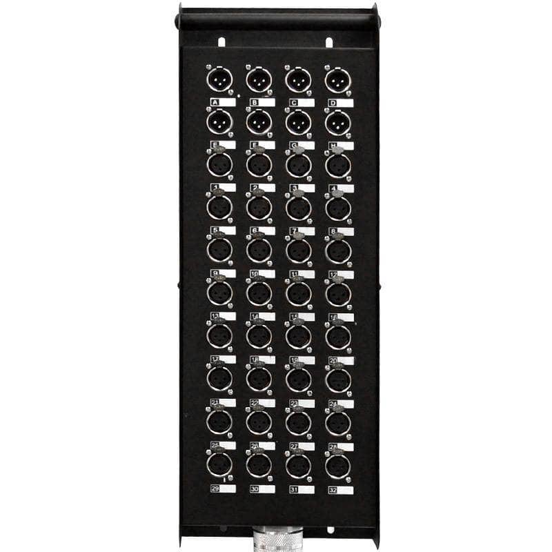 32 Channel XLR Color Coded Snake Cable with Stage Box | 8 Channel