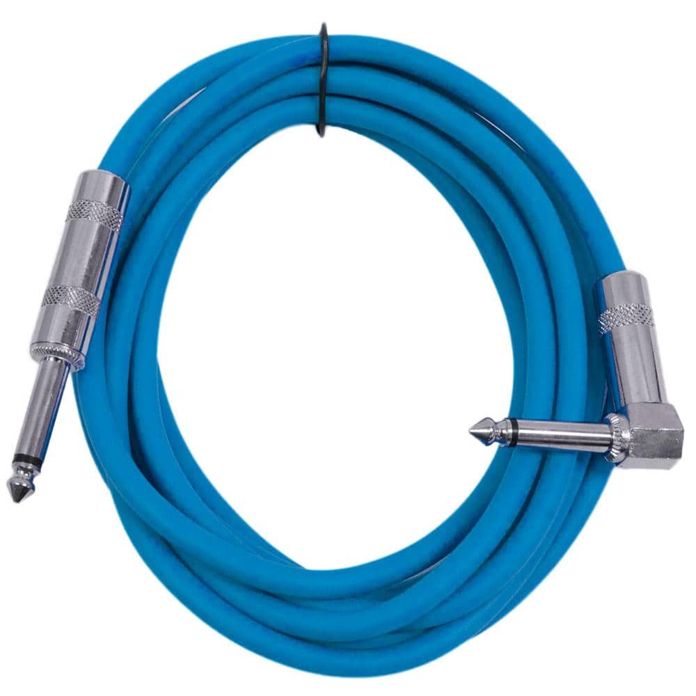 Cable Orange Angular de Instrumento de 3mts