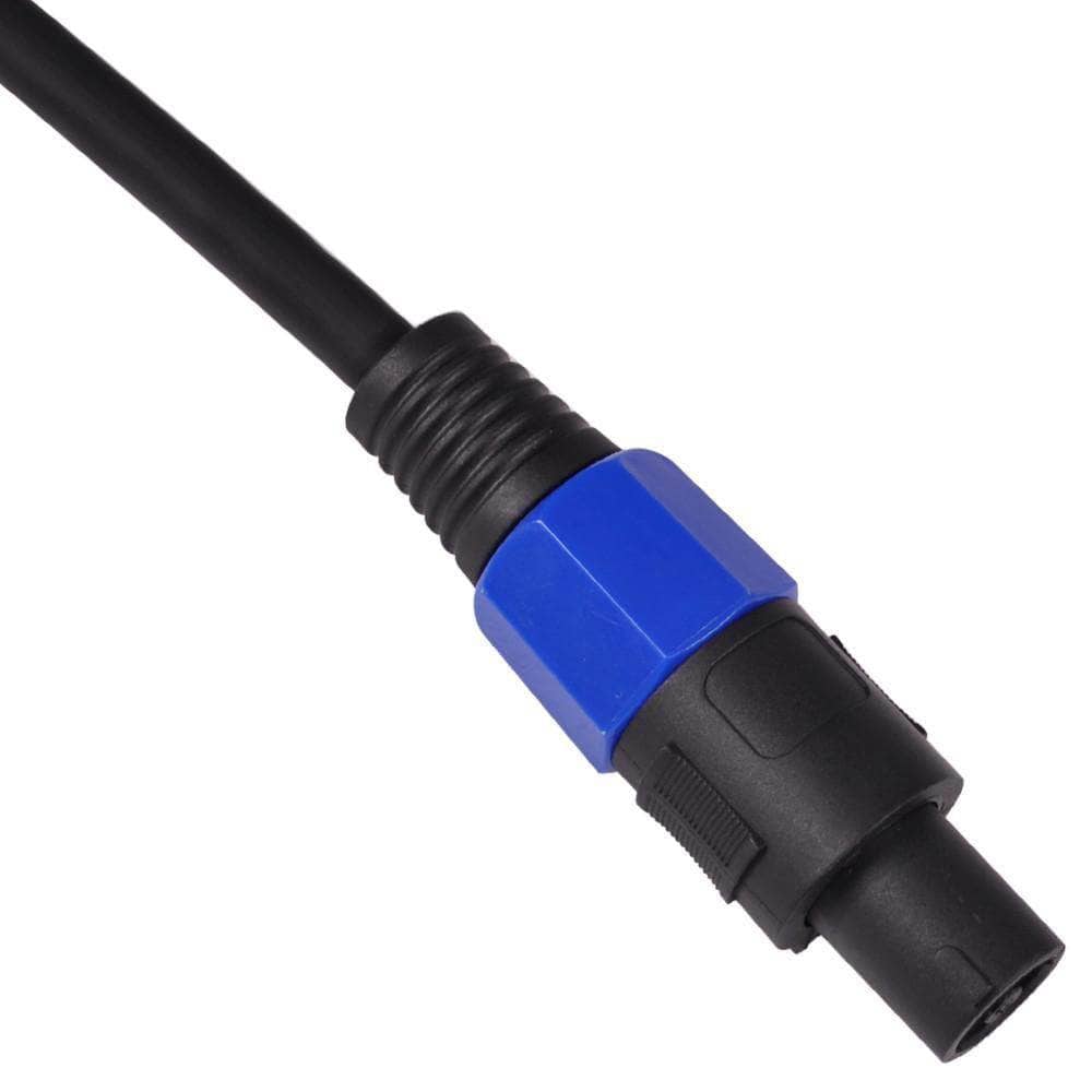 2 Cavi Speakon-Speakon Da 7,6 Metri, Calibro 12 AWG, Per Altoparlanti E Subwoofer, Connettori A Twist-lock - 4
