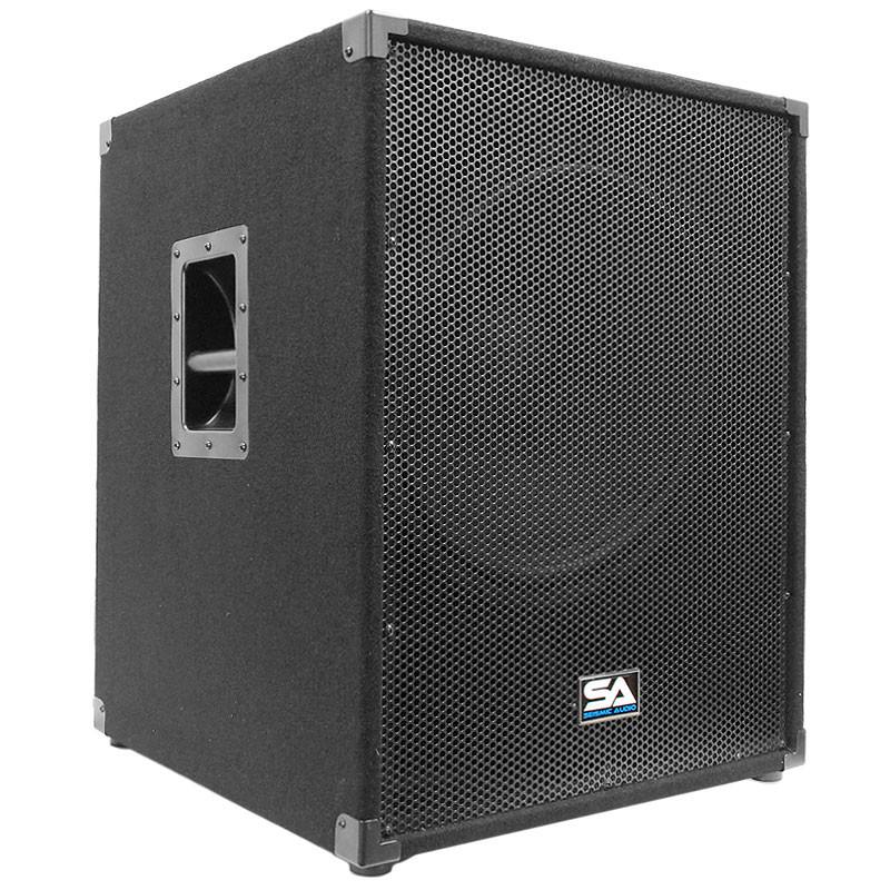 Seismic audio tremor shop 18 powered subwoofer