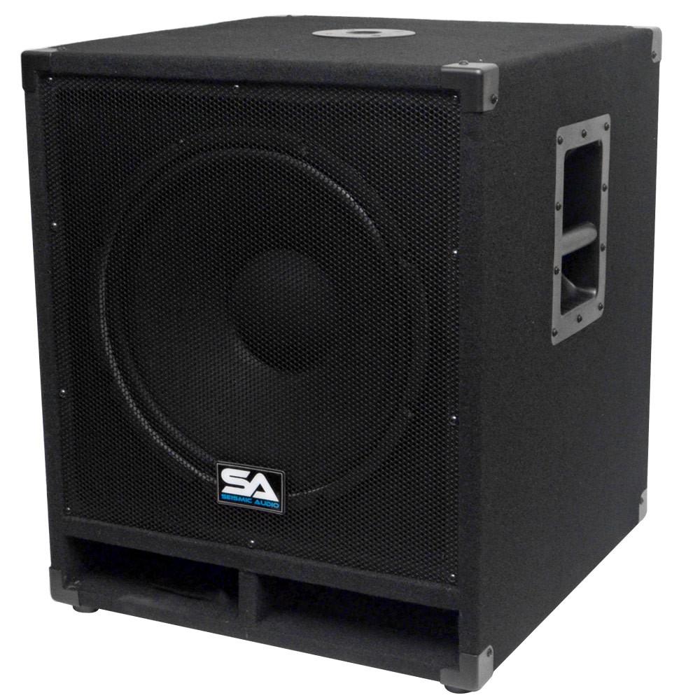 Kommuner modtage kjole 15 Inch Subwoofer Bass Cabinet - 300 Watts RMS | 15 Inch Sub Cab | 15 Inch  sub woofer | 15 sub | Passive 15 Inch Sub woofer – Seismic Audio