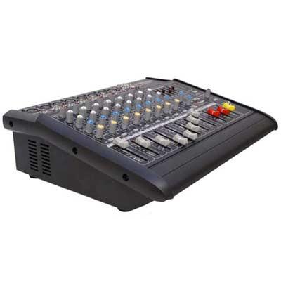 LandSlide 8P - 8 Channel DSP Professional Powered Mixer