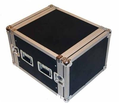 8 Space Rack Case | 8 Units | 8 U | Amplifier and Electronics Case ...