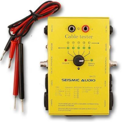 Audio Cable For Computer Testing Audio Cable Tester | Test Pro Audio Cables | Seismic Audio