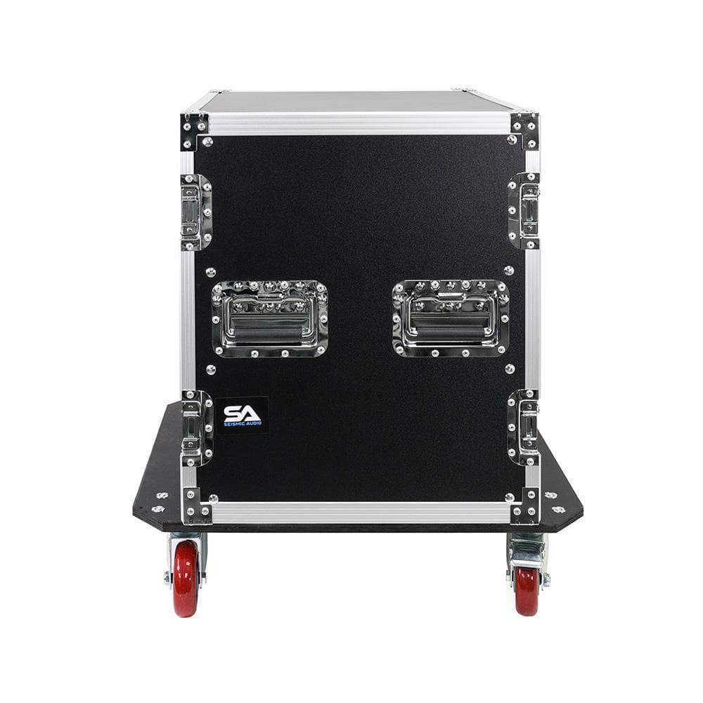 12U Rack Case | 12 Space Rack with Casters / Wheels | 19