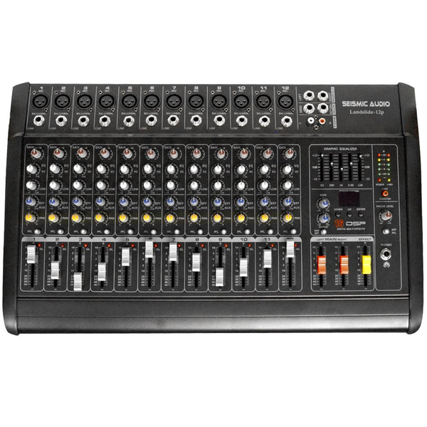 Power Mixer | 12 Channel Powered Mixer | Mixer | 12 Channel Active
