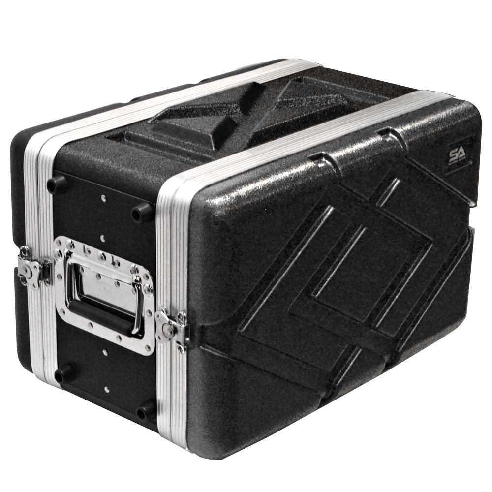 Seismic Audio - SALWR6S - Lightweight 6 Space Compact ABS Rack Case