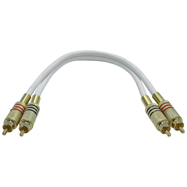 2-Pack 100 Foot RCA Male To RCA Male Audio Cable Lot - Unbranded Patch Cord