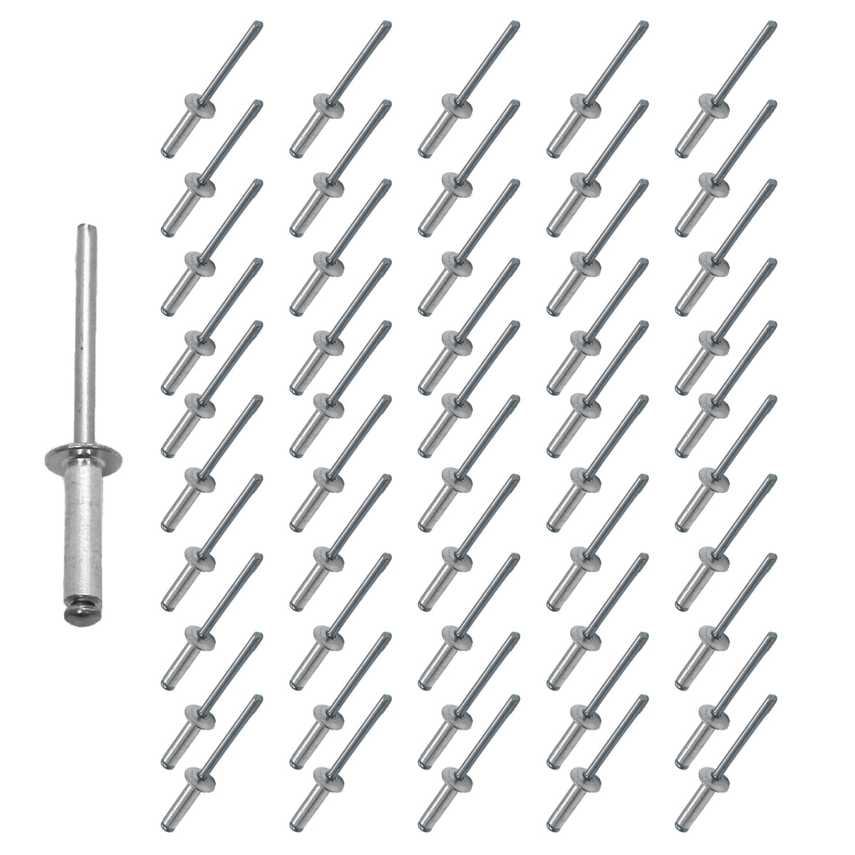 Pop Rivet Rack 50 Pack of 1/2 Inch Pop Rivets for PA DJ Rack Road Case Repair ...