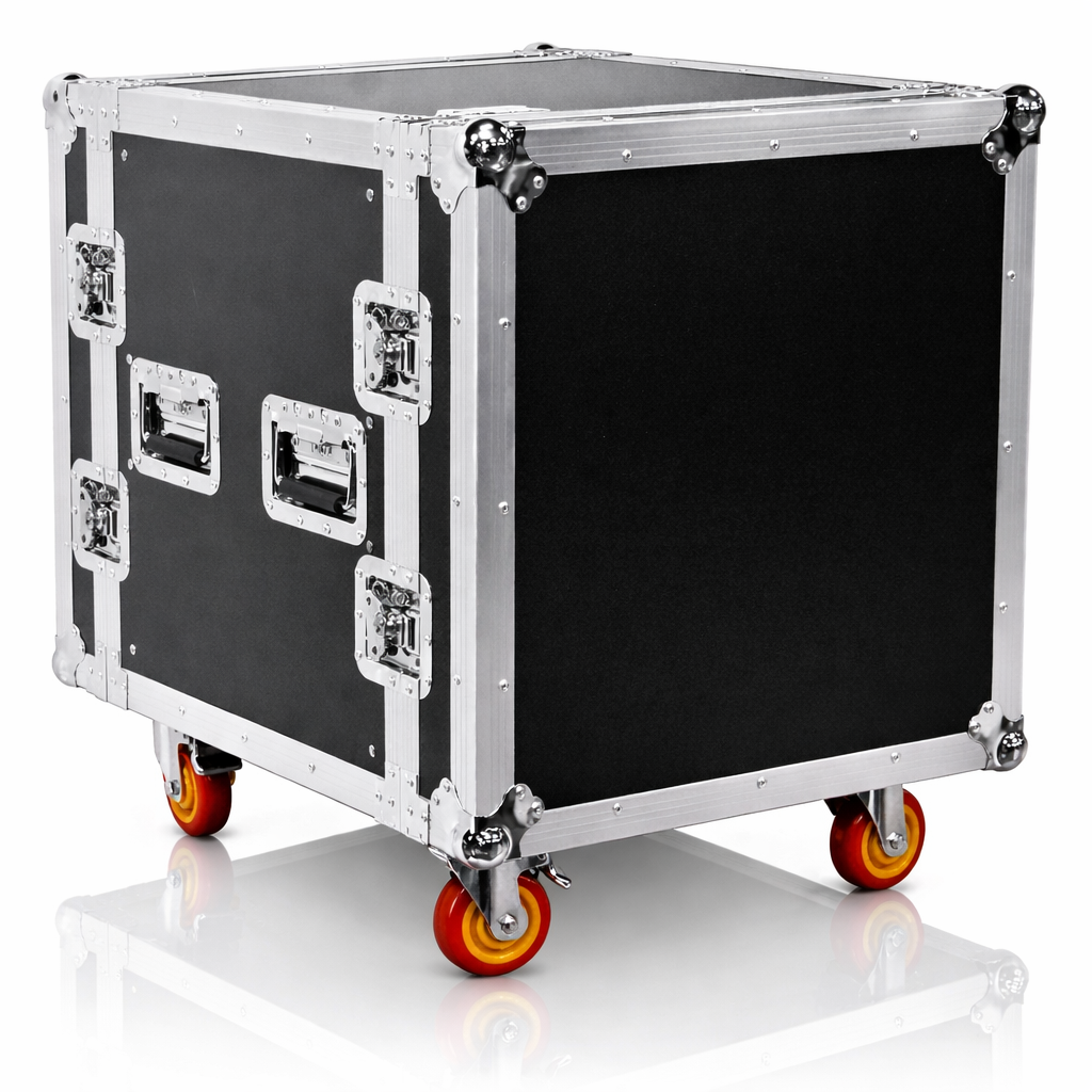 12 Space Rack 12 Space ATA Rack Case with Casters Wheels | 19