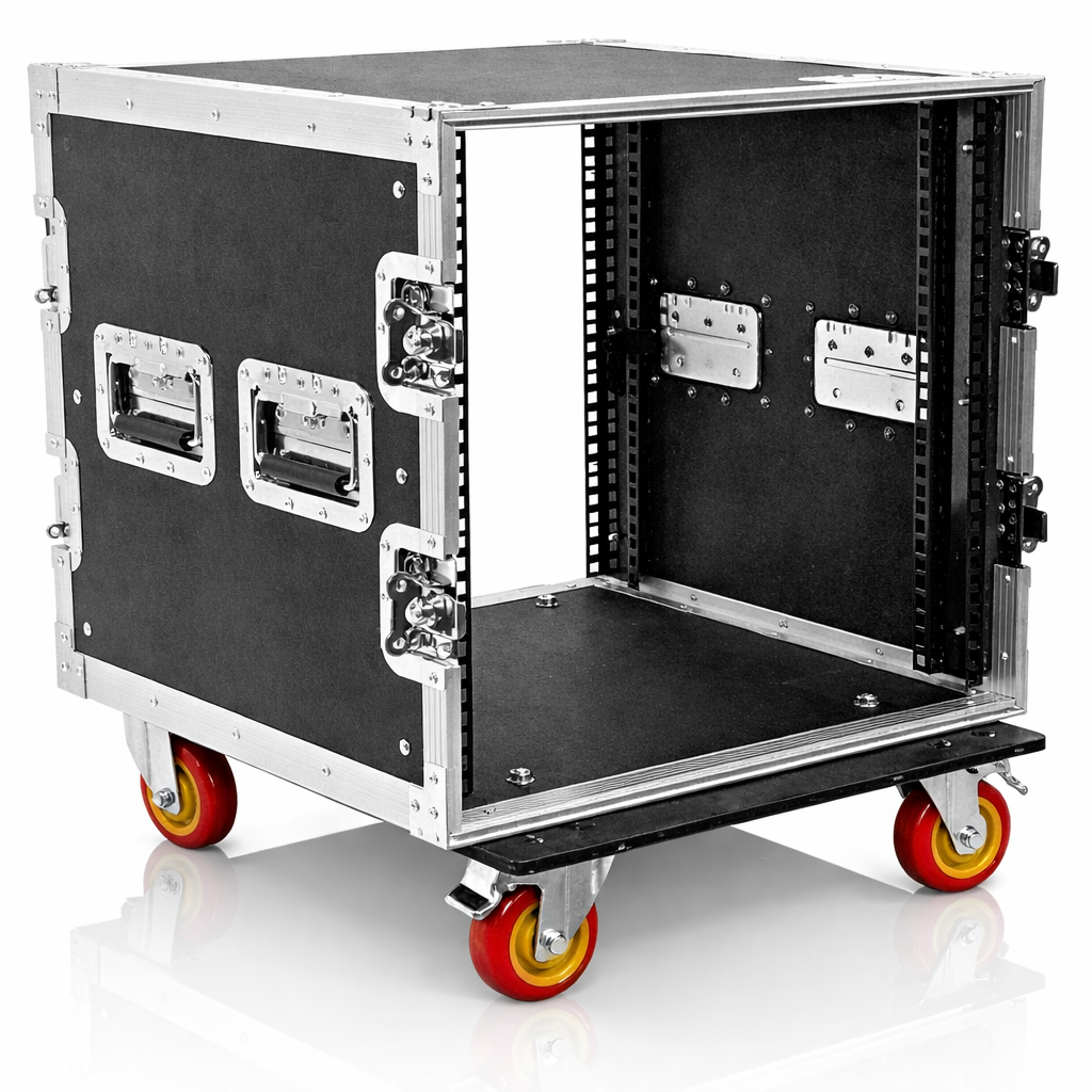 10 Space ATA Rack Case with Casters Wheels | 19
