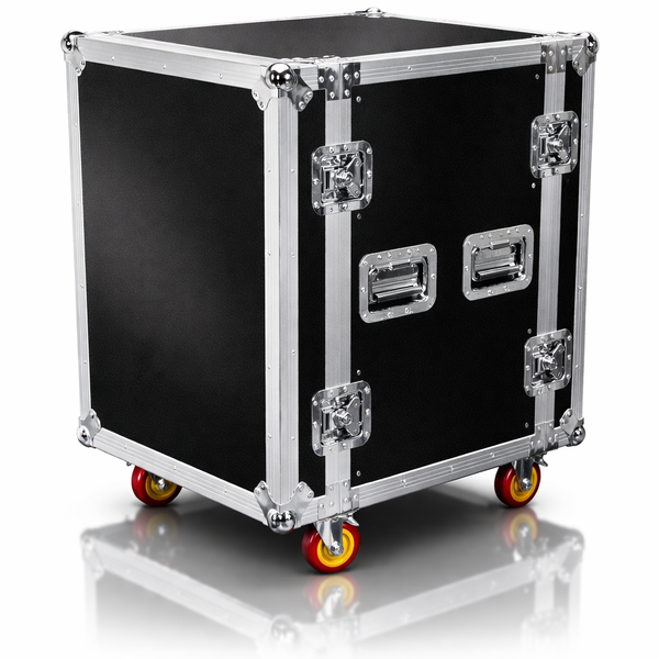16 Space ATA Rack Case with Casters Wheels | 16U Server Cabinet