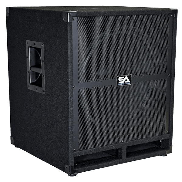 18 Inch Powered Subwoofer Bass Cabinet - 500 Watts RMS | Powered