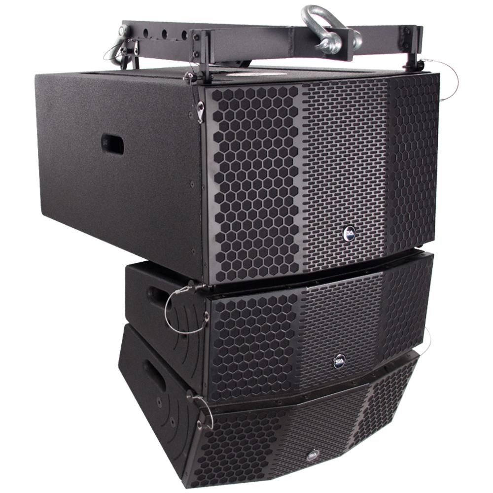 Compact 3x10 Line Array Subwoofer, Pair of Compact 2x5 Line Array Spea ...