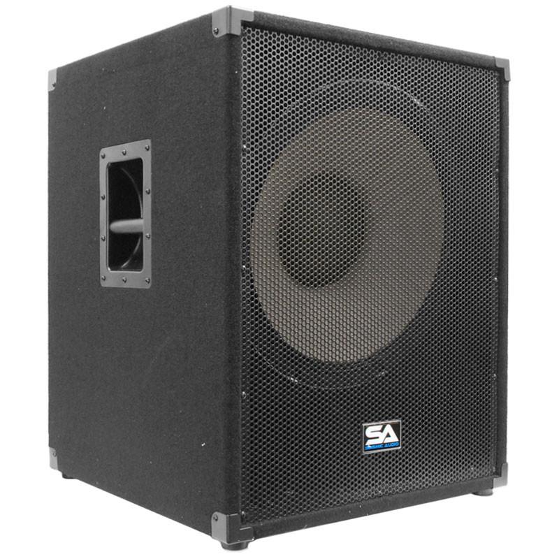 18 Inch Powered Subwoofer Bass Cabinet - 1200 Watts RMS | 18 Inch Sub ...