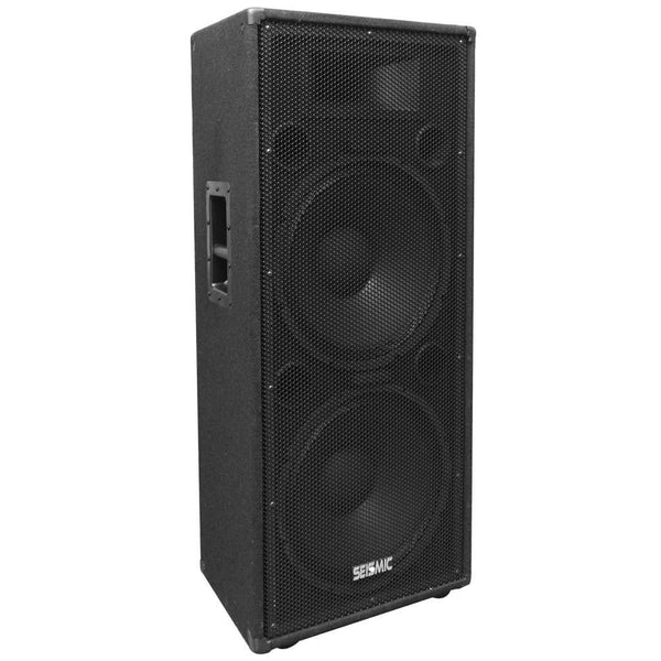 Premium Dual 15 Inch PA Speaker | Wheel Kits and Handles for easy