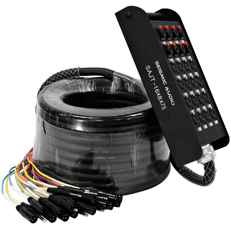 Snake Cable | 16 Channel Sends | 8 Returns | XLR Sends | TRS