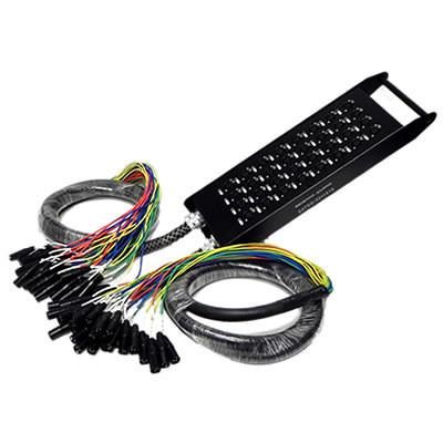 32 Channel XLR Send Splitter Snake with two 15' fantail trunks