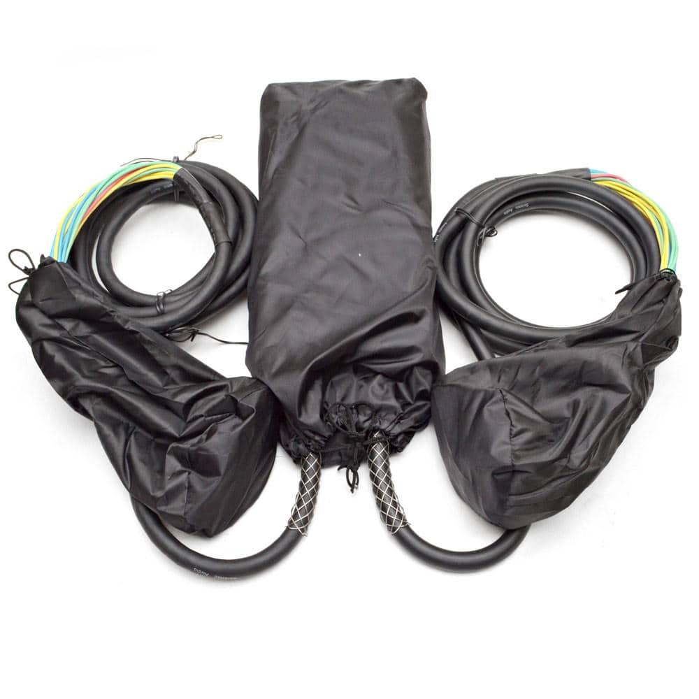 16 Channel XLR Send Splitter Snake with two 15' fantail trunks | Pro ...