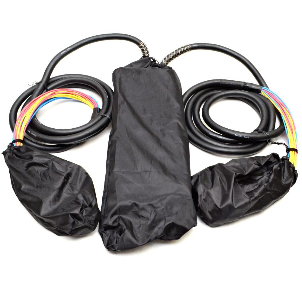 24 Channel XLR Send Splitter Snake with two 15' fantail trunks | Pro ...