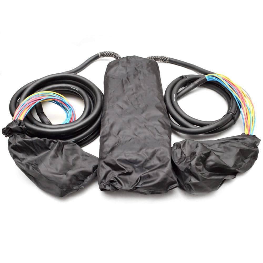 24 Channel XLR Send Splitter Snake with 15' and 30' fantail trunks ...