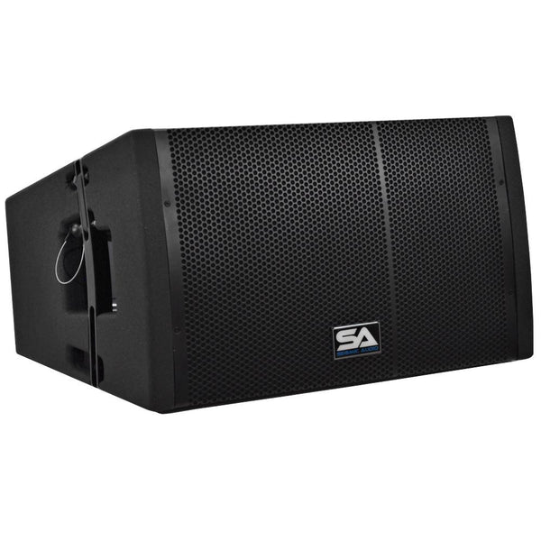 Powered 12 Inch Line Array Speaker with Dual Compression Drivers