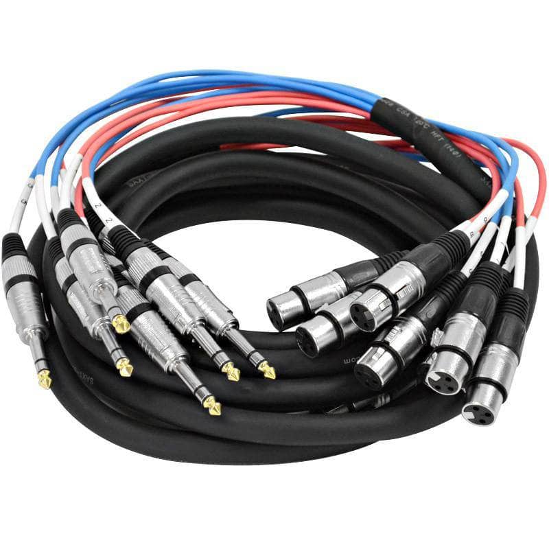 8 Channel | XLR to 1/4
