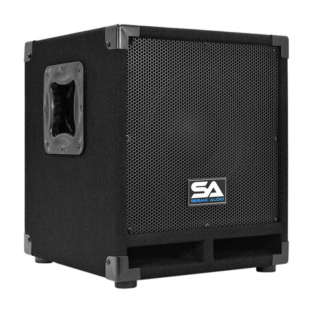 Mini powered subwoofer top