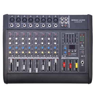 Seismic Audio - LandSlide-8P - 8 Channel DSP Professional