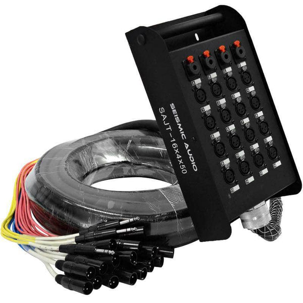 Snake Cable | 16 Channel Sends | 4 Returns | XLR Sends | TRS