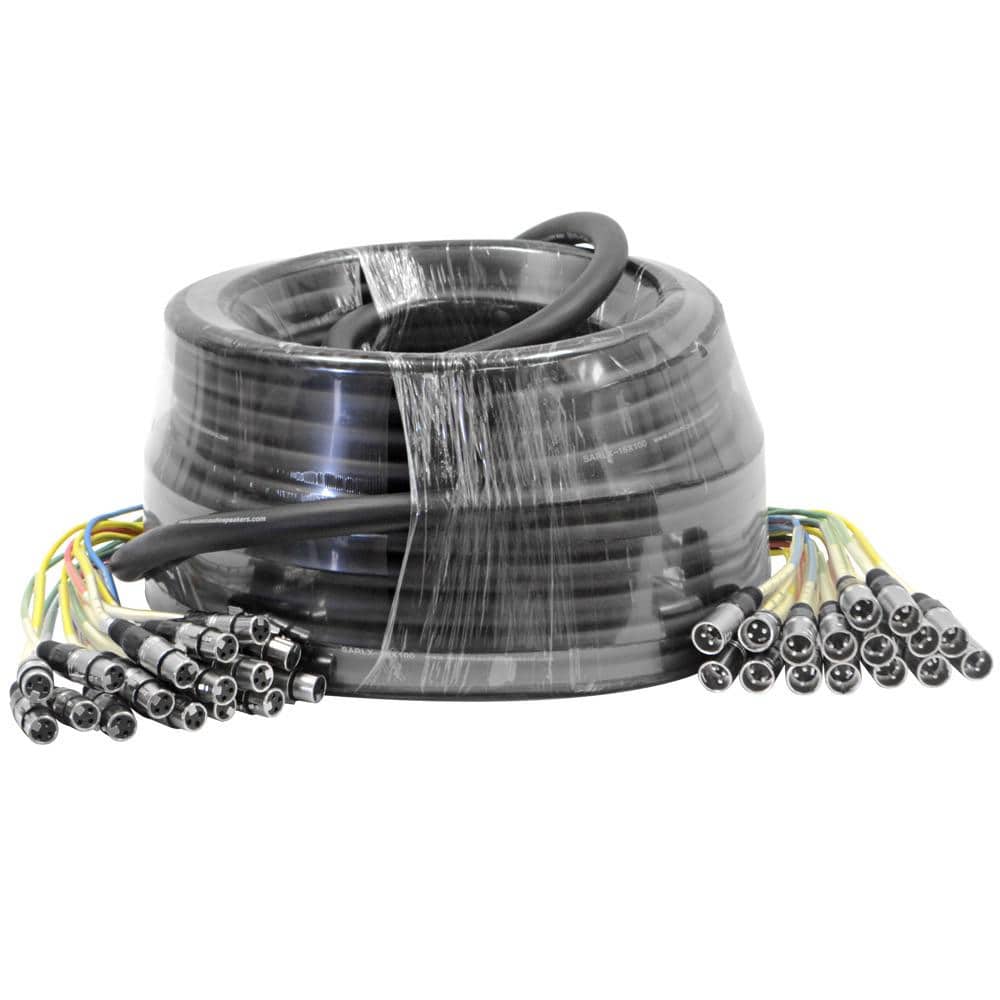 XLR Snake Cable 16 Channel Snakes Color Code Snake Cable 100 Feet