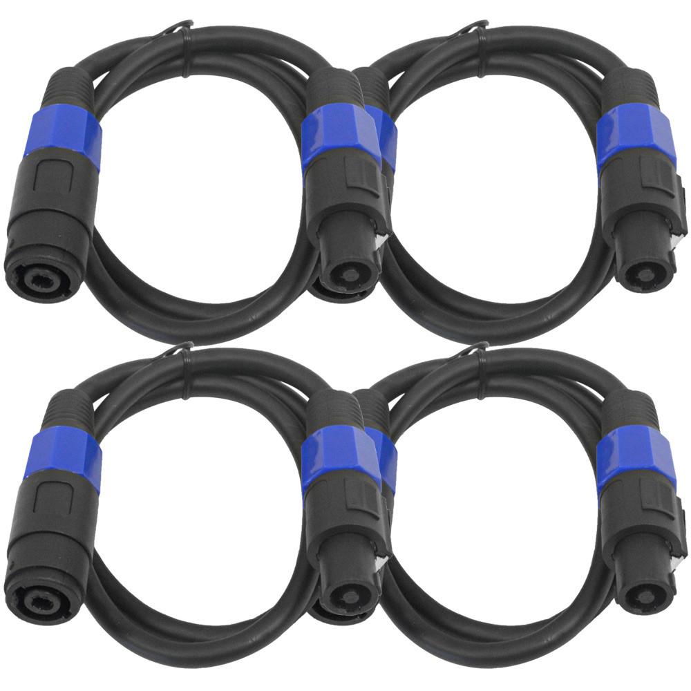 3.2ft 1m Speakon Extension Cable Speakon Male To Female Wie